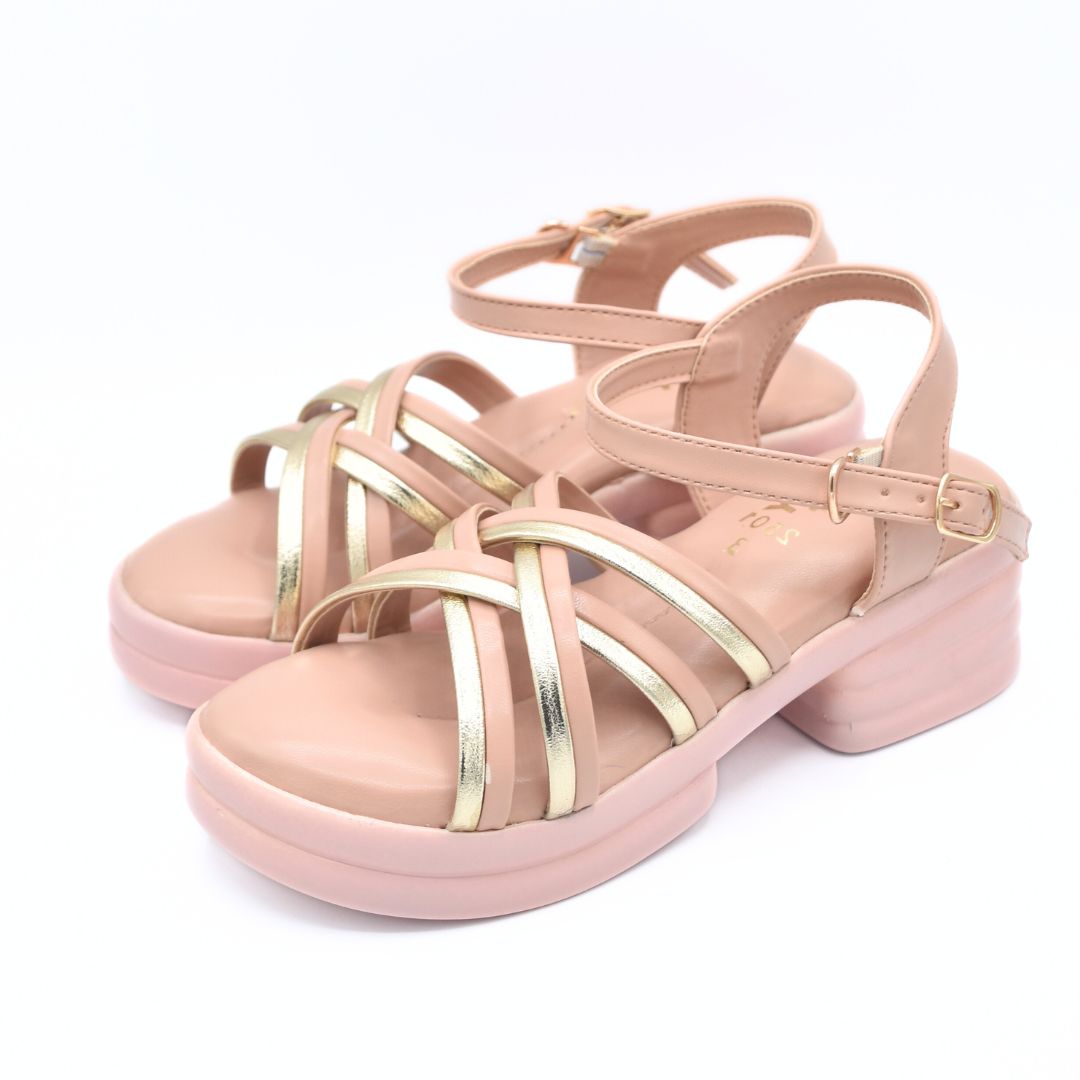 Silken Cross Sandals