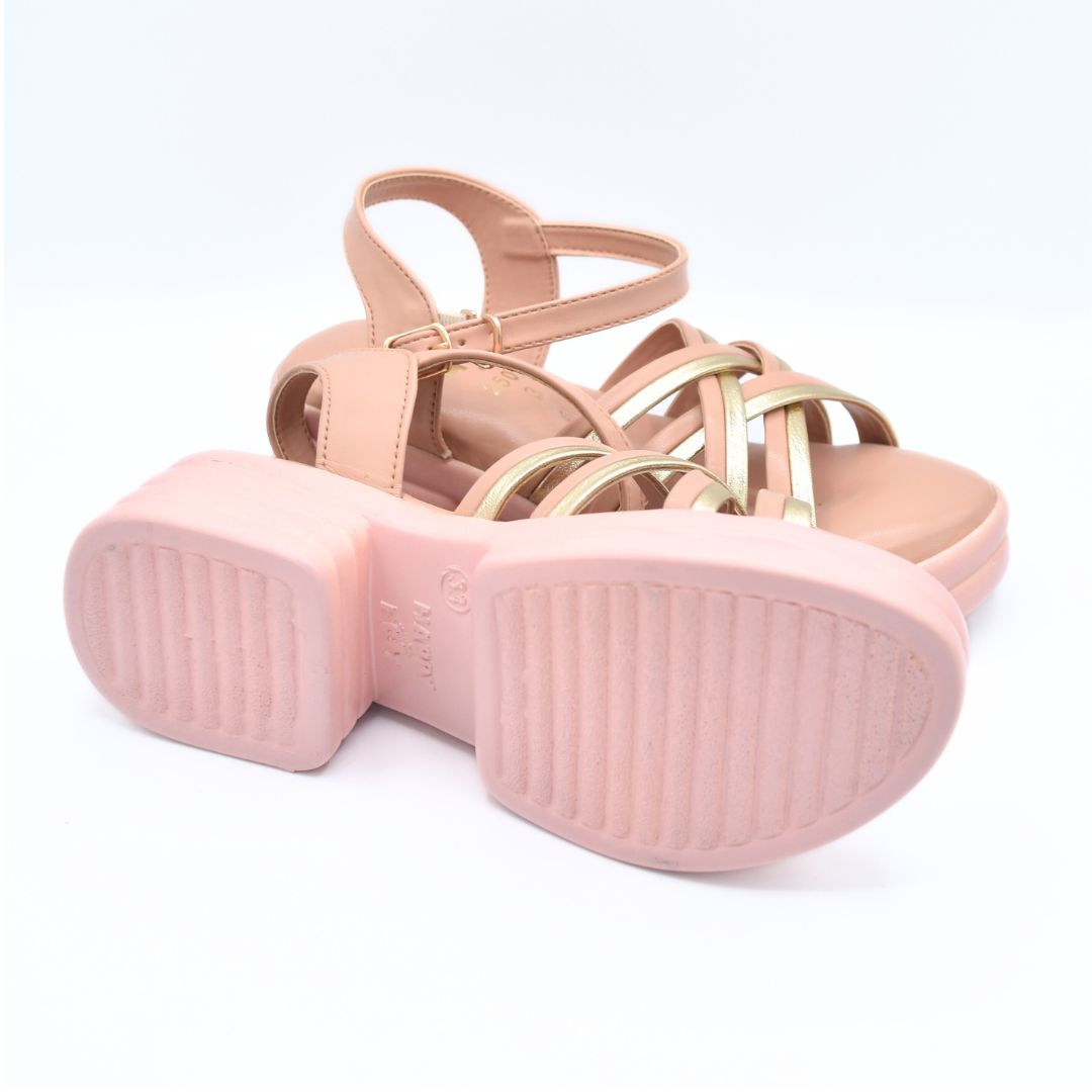 Silken Cross Sandals