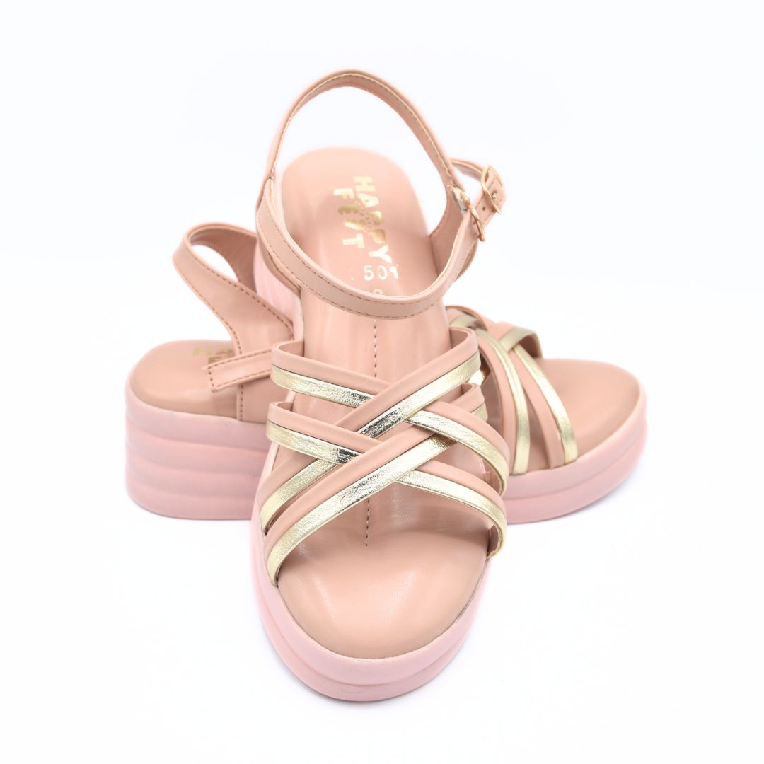 Silken Cross Sandals