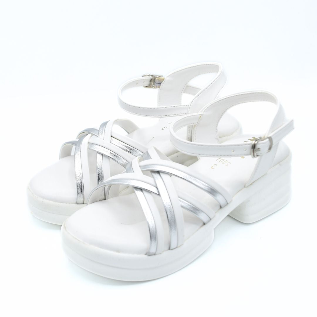 Silken Cross Sandals