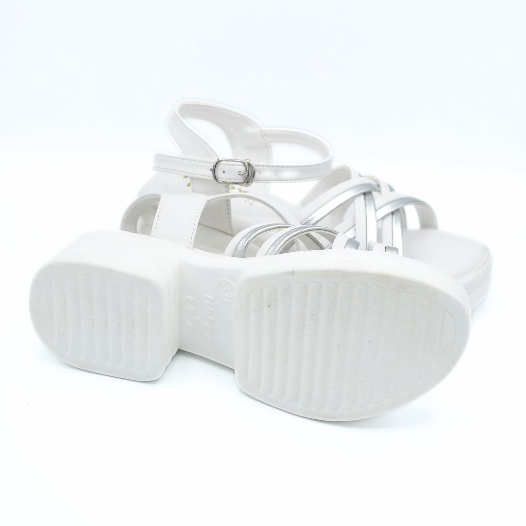 Silken Cross Sandals