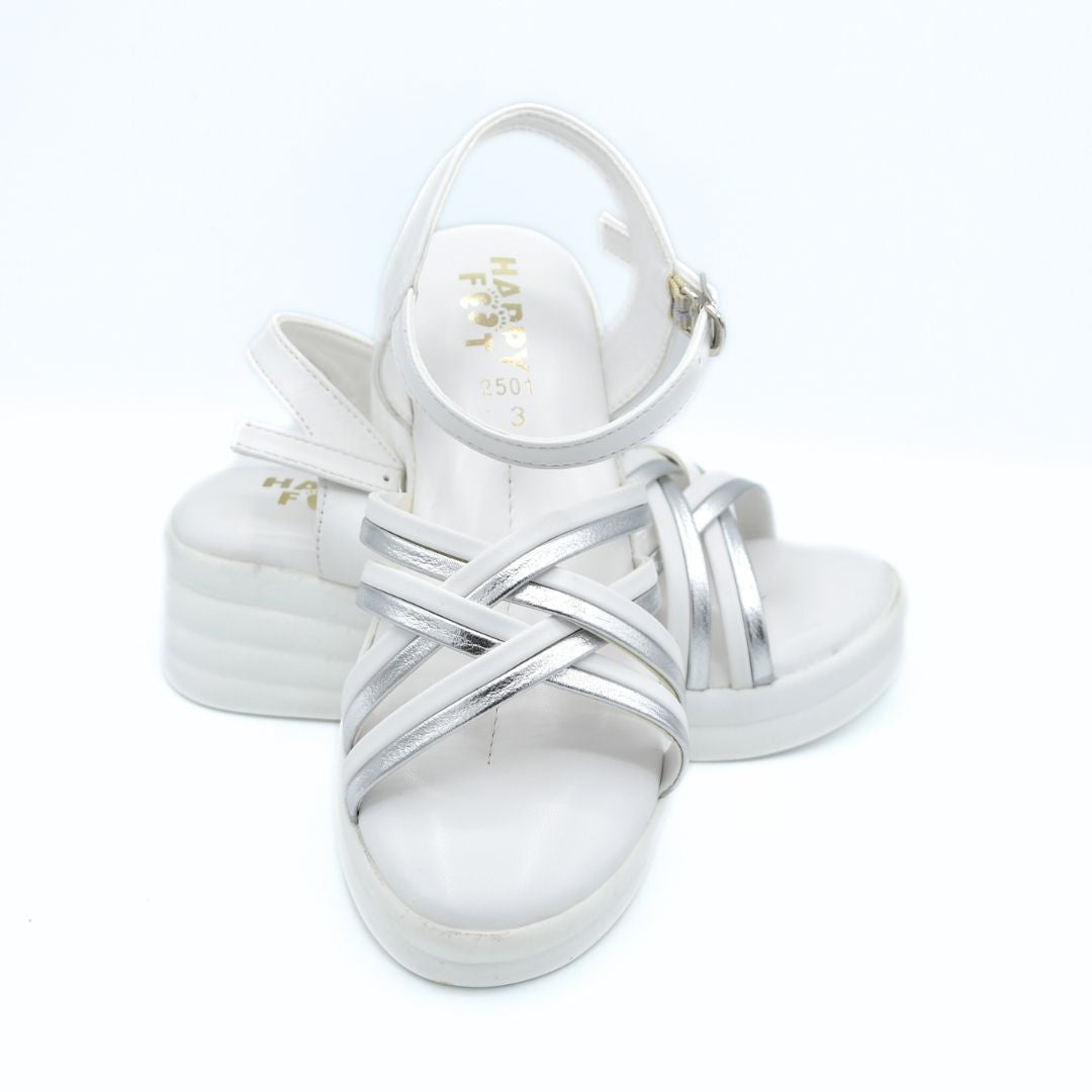 Silken Cross Sandals