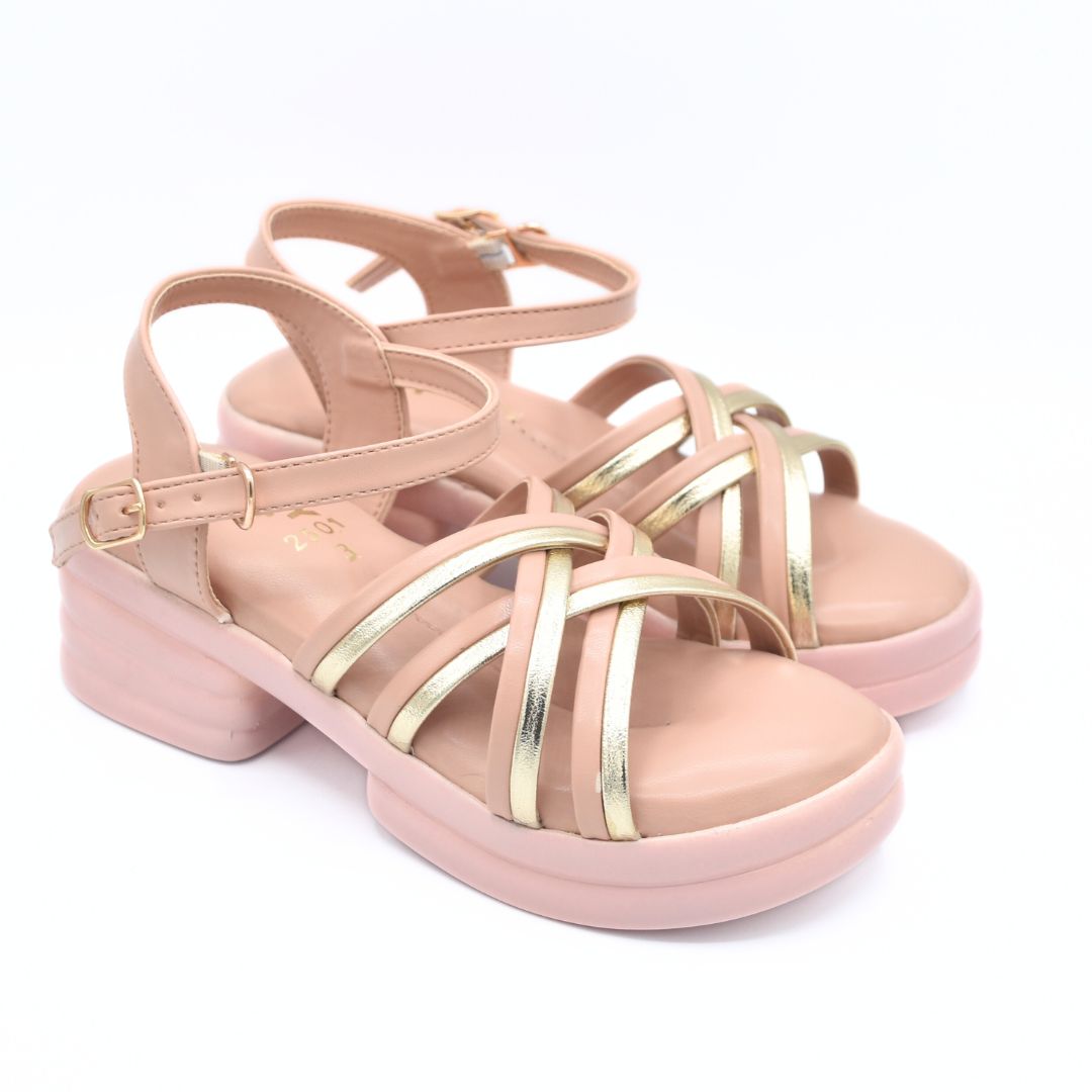 Silken Cross Sandals