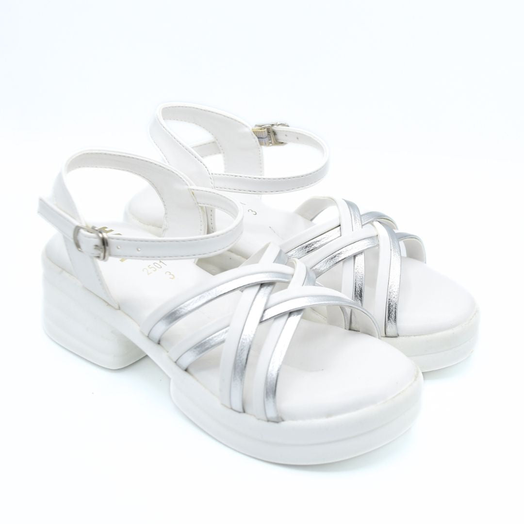 Silken Cross Sandals